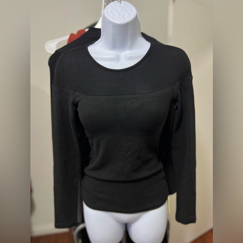 OGL Tencel Wool Sheer Shoulder Brami Top - Picture 2 of 4